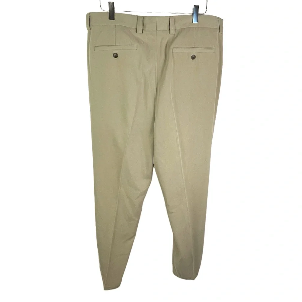 Tommy Bahama 100% Silk Chino Pants Tan Relaxed Fit Men’s 36x30